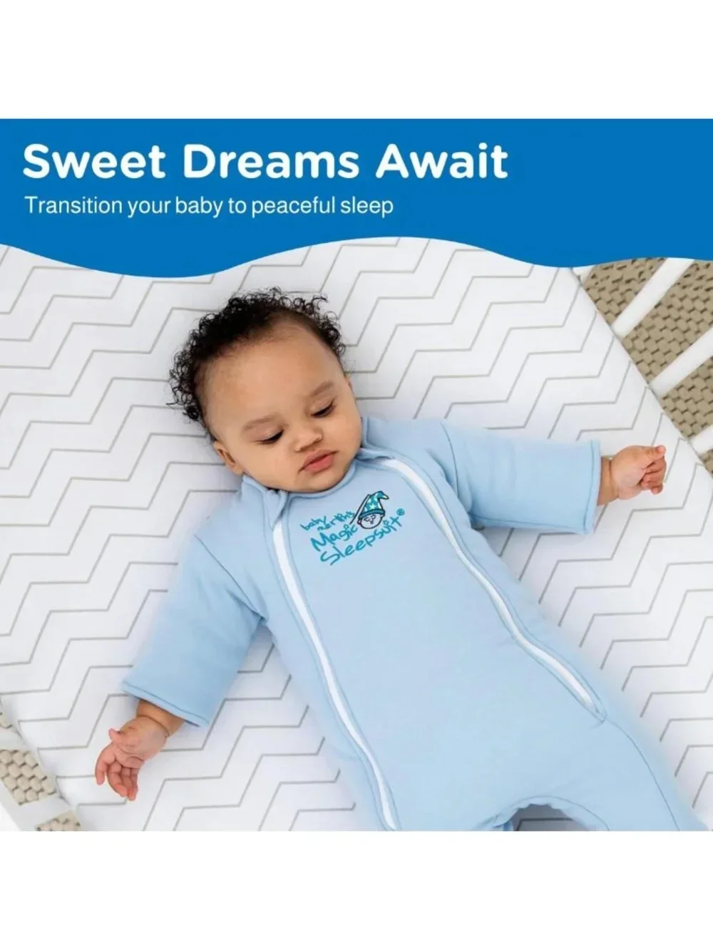 Cozy Magic Sleepsuit for Baby Girls, Size Large (18-21 lbs), Sleep Safety